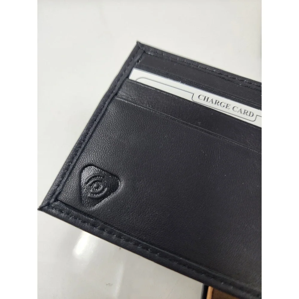Sparo Mens LSU Tigers Bifold Wallet Black Leather RFID Blocking Casual Size OS